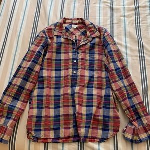 J. Crew Factory Button Up in Multi Plaid